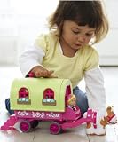 ELC- Happyland Roaming Rose Caravan with Horse
