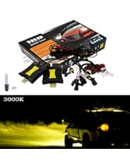 35w Xenon HID H1 3000k Head Light Bulbs Slim Ballasts Conversion Kit