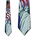 Men's Patriotic American Flag Liberty Collage Three Rooker Necktie Tie Neckwear