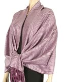 70 x 28 ZigZag Self Jacquard Pastel Pashmina Shawl / Wrap / Stole ( 10 Pastel Colors ) - New !