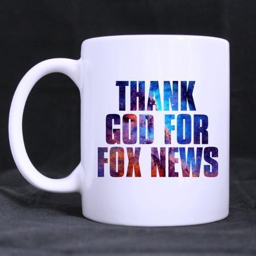 Funny Thank God for Fox News mug Theme Coffee Mug,Tea Cup