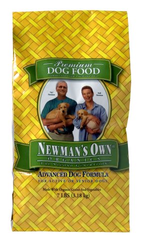 Newman's Own Organics Advanced Dog Chicken & Rice Formula, 7-Pound Bag