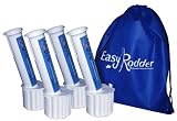 Easy Rodder Fishing Rod Pole Holders For Replacing Boat Cup Holders - 4 Pack With Storage Bag