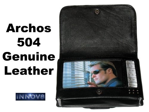 Childrens Toyshop  Electronics : Archos 504 Genuine Leather Case with Stand by INNOV8GB