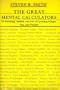 The Great Mental Calculators: The Psychology, Methods, and Lives of Calculating Prodigies Past and Present