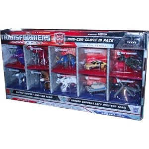 Transformers Universe 25th Anniversary Armada Series Mini Con Class 10 Pack 3 Inch Tall... by Transformers