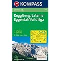 Regglberg, Latemar, Eggental/Val d' Ega: Wanderkarte. GPS-genau. 1:25.000