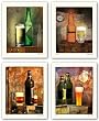 Beer Set by Judy Mandolf 8"x10" Art Print Poster