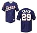 Majestic Rod Carew Minnesota Twins Stance II Embroidered Cooperstown Button Front Jersey (XXL=52)