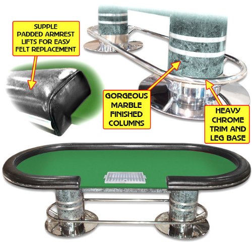 Deluxe 96 inch Holdem Green Felt