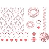 We R Memory Keepers We R Memory Keepers Petals Letterpress Printing Plate Set