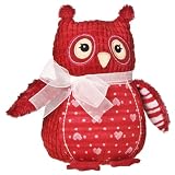 Mary Meyer Whoo 10 Loves You Owl (Red Courderoy with Hearts)