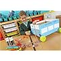 Polydron Rolo Wheels & Pulley - you simply add an old cardboard box and a pinch of creativity!