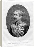 The Right Honourable Garnet Joseph Wolseley, British Field Marshal, 1880. - 40 Inch Canvas Print (101cm) by Heritage-Images