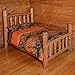 Full Reversible Woodland Orange Camo 7 Piece Comforter & Sheet Set