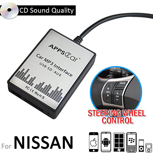 Cheap Apps2Car USB SD AUX Input MP3 Audio Adapter Digital CD Changer