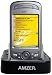 Amzer 7564 Desktop Cradle For Sprint Pcs Vision Ppc 6800 With Extra Battery Charging Slot (black)