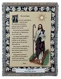 The 23rd Psalm Bible Scripture Tapestry Throw Blanket 50 x 70 The 23rd Psalm Bible Scripture Tapestry Throw Blanket 50 x 70
