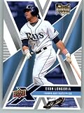 2008 Upper Deck X - UDX - Evan Longoria - Tampa Bay Rays (RC - Rookie Card) Rookie Baseball Card Shipped in Protective Screw Down Display Case!