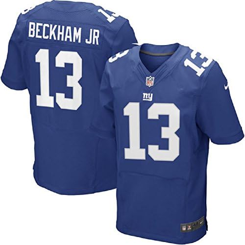 Odell Beckham Jr #13 Giants American Football Jerseys Mens Elite Jerseys Blue Medium