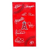 Los Angeles Angels MLB 30x60 Signature Ball Towel