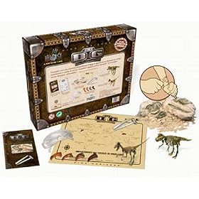 Buki France - 438 - Jeu �ducatif et Scientifique - Dinosaures � D�terrer et � Assembler - 4 Mod�les Assortis