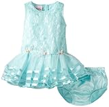 Little Lass Baby-Girls Newborn 1 Piece Knit Dress
