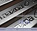 Car Parts Chrome Aluminium Door Sill Plate Cover Trim Scuff Panel Fit For MAZDA 6 2003 2004 2005 2006 2007 2008