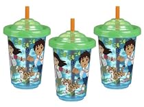 Munchkin Re-Usable Twist Tight Straw Cups, 3 Pack, Go Diego Go, 10 Ounce
From Munchkin

