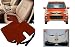Auto Pearl - Premium Quality Car Seat Rest Cushion Cola Set of 2Pcs For - Maruti Suzuki Alto K10 New RS.1499.00