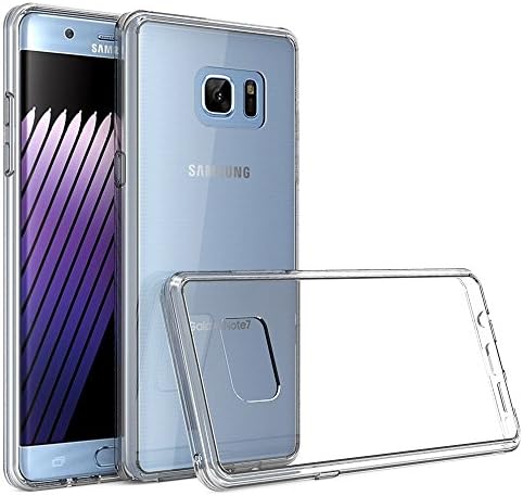Galaxy Note 7 Case, ATGOIN [Ultra Hybrid] Crystal Clear Transparent Hard PC Back TPU Bumper Scratch Dust Proof Shock Absorb Slim Fit Protective Phone Cover Accessories for Samsung Galaxy Note 7