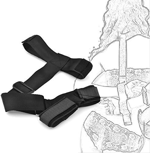 Oomph! Unisex Velcro Strap Neck to Wrist Restraints for Lover/couple