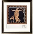 Ballet Scene with Tamara Karsavina 1914 Framed Art Poster Print by Georges Barbier, 21x21