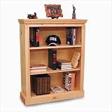 Gothic Cabinet Craft Solid Pine Wood Unfinished Bookcase