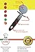 Pizza Cutter Ice Cream Scoop Set / Stainless Steel Wheel with Soft Grip Handle / 2 1/2-inch Cookie Scoop and Ebook 