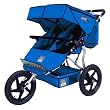 Tike Tech ATX Double Jogger Stroller- Pacific Blue