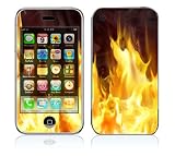 Furious Fire Decorative Skin Cover Decal Sticker for Apple 3G iPhone / iPhone 3GS 3G S