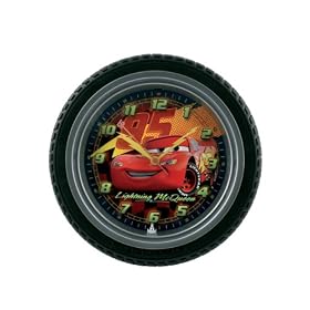 Disney Cars Tyre Wall Clock