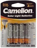 Solar Light Batteries - AA Ni-Mh 4-pack