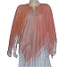 Fashion Poncho Womens Outerwear Wool Dress in Jacquard Design 40 Inches x 40 Inches (pnch269)