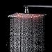 LED Colors 12 Inches Top Shower Head Chrome Brass Rainfall Over-head Sprayer