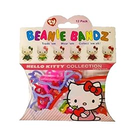 Hello Kitty Collection Ty Beanie Bandz Wrist Bands (Pack of 12)