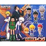 ガシャポン HUNTER×HUNTER ハンター×ハンタースイング クラピカB(緋の眼ver.)入り5種セット