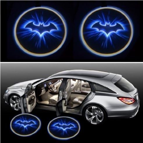 Black Wireless car door LED projection projector light co