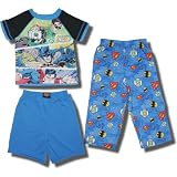 Justice League "Attack Mode" 3 pc Pajama set for boys