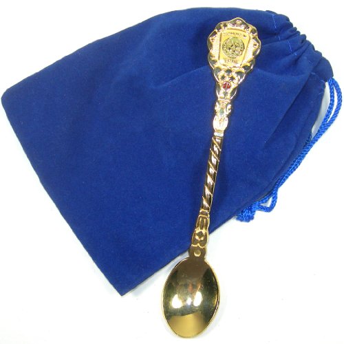 Vintage Souvenir Spoon in Gift Bag - Panmunjom, South Korea