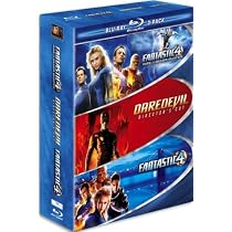 Marvel Blu-ray 3-Pack (Fantastic Four / Fantastic Four - Rise of the Silver Surfer / Daredevil)
