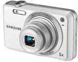 Samsung ES65 Digitalkamera (10 Megapixel, 5-fach opt. Zoom, Bildstabilisierung, 27mm-Weitwinkel) wei� - 