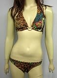 Christian Audigier Leopard Print Bikini