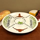 NCAA Texas Longhorns Ceramic Veggie Tray